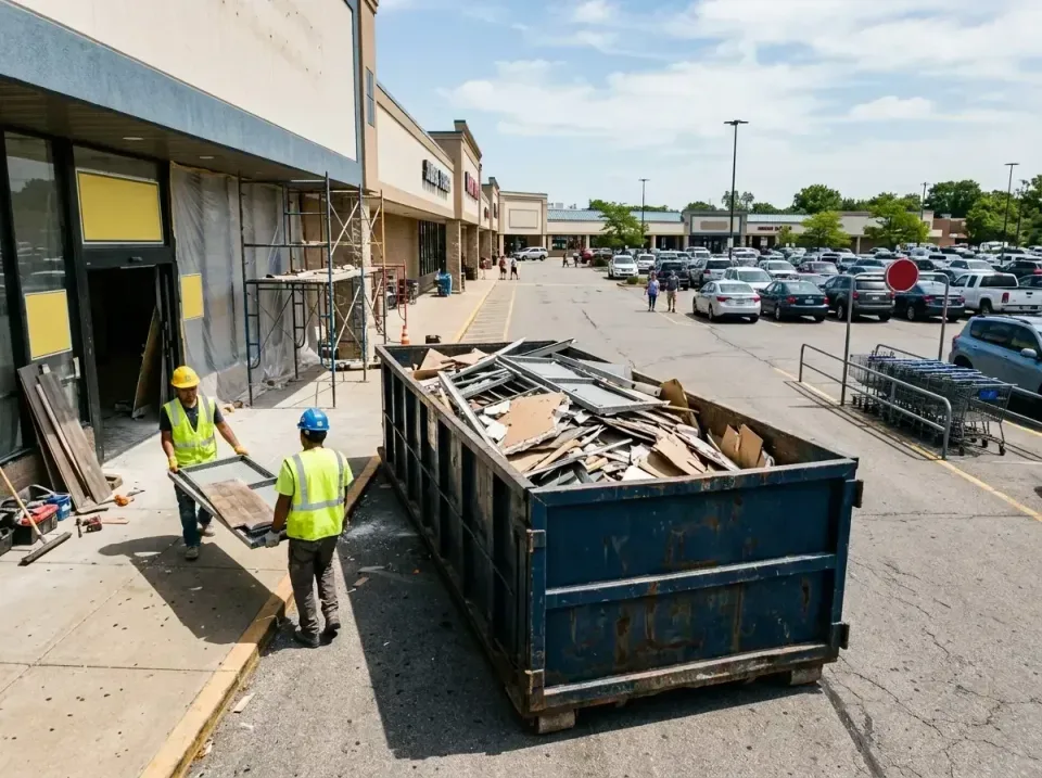 retail-store-renovation-debris-003 — frequently asked questions, Roll-off Dumpster Rentals in Choctaw Lake, OH